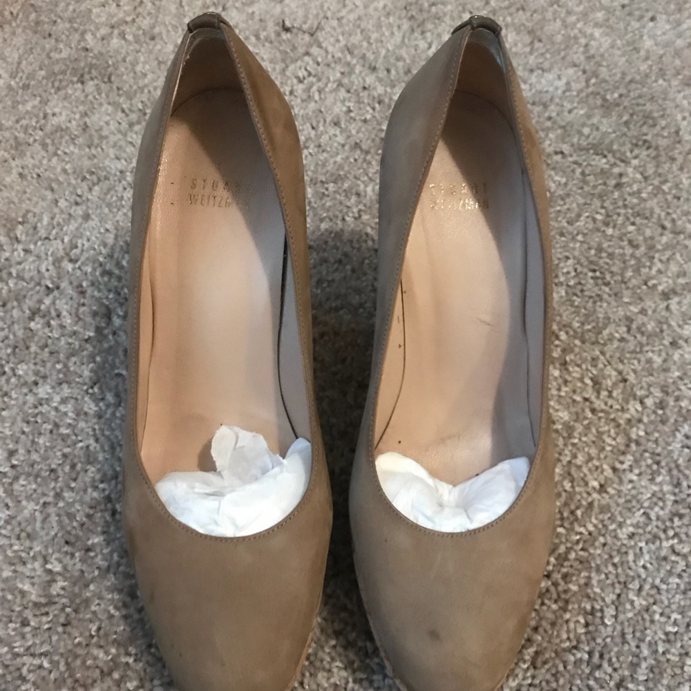 GUC Stuart Weitzman Corkswoon Wedges